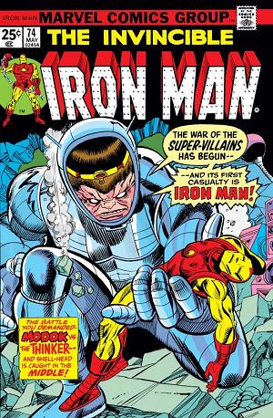 Iron Man #74 cover