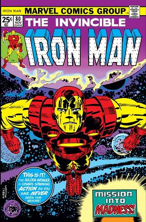 Iron Man #80 cover