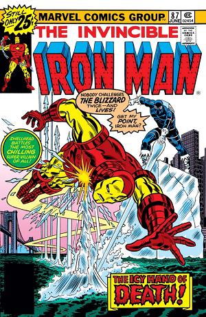 Iron Man #87  cover