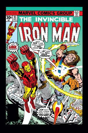 Iron Man #93  cover