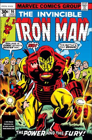 Iron Man #96 cover