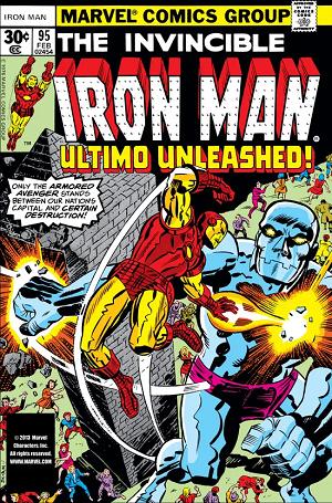 Iron Man #95  cover