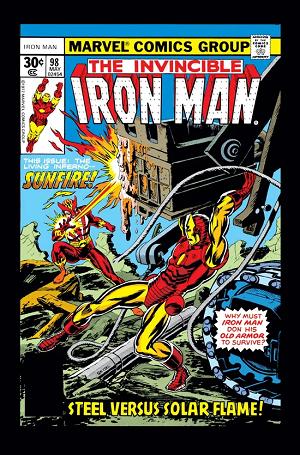 Iron Man #98 cover