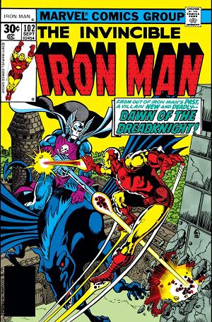 Iron Man #102 cover