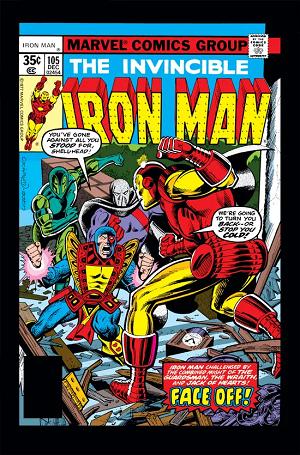 Iron Man #105 cover