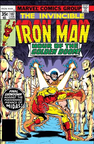 Iron Man #107  cover