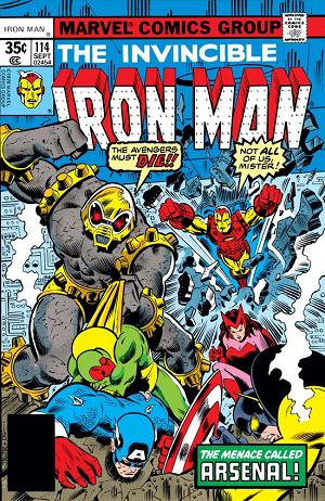 Iron Man #114  cover