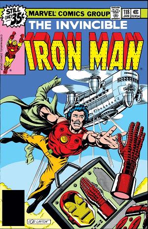 Iron Man #118 cover