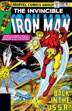 Iron Man #119 cover