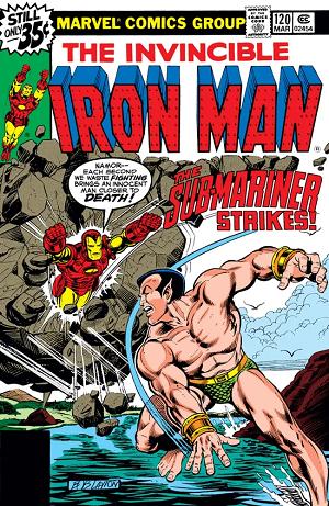 Iron Man #120 cover