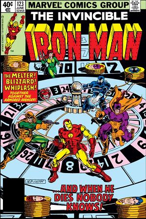 Iron Man #123 cover