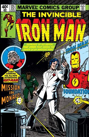 Iron Man #125 cover