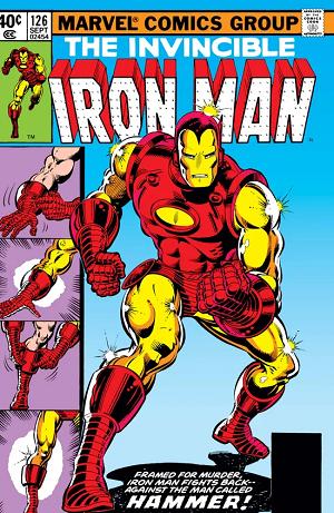 Iron Man #126 cover