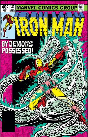 Iron Man #130 cover