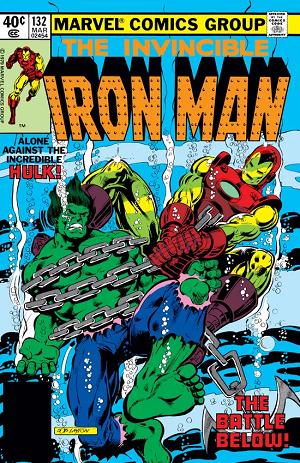 Iron Man #132 cover