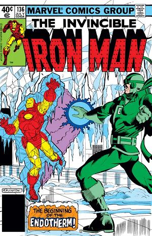 Iron Man #136 cover