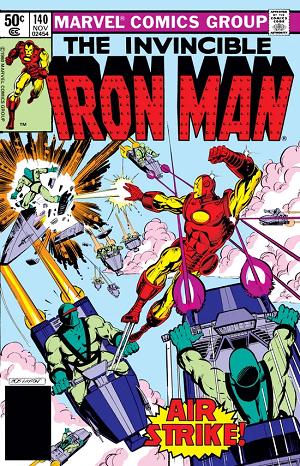 Iron Man #140 cover