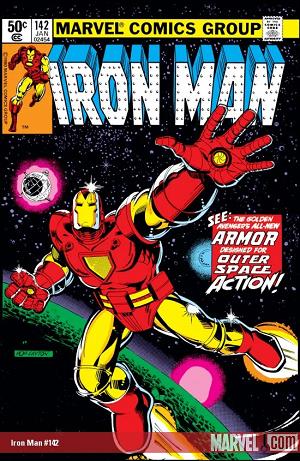 Iron Man #142 cover
