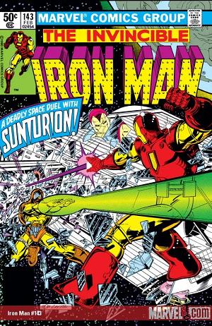 Iron Man #143 cover