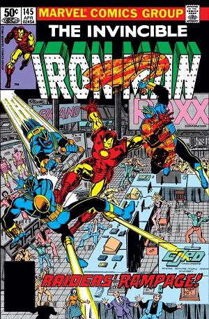Iron Man #145 cover