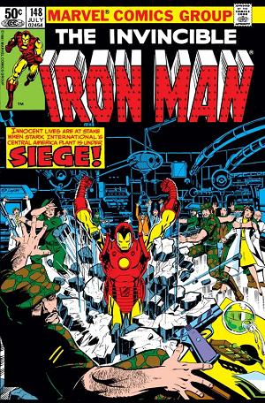 Iron Man #148 cover