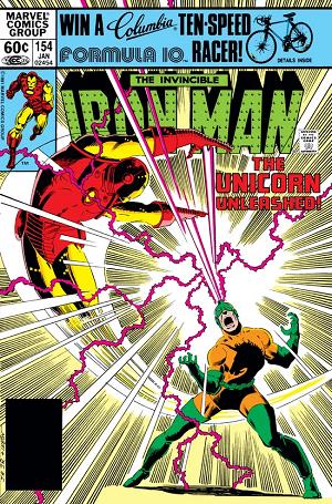 Iron Man #154  cover