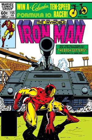 Iron Man #155  cover
