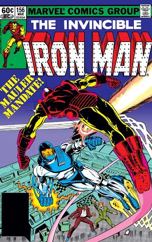 Iron Man #156  cover