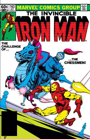 Iron Man #163 cover