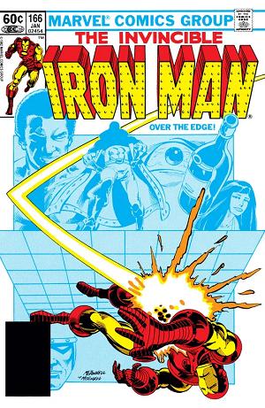 Iron Man #166 cover