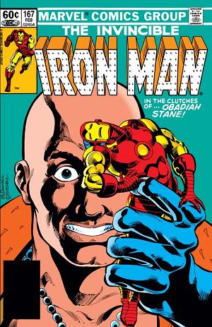 Iron Man #167 cover