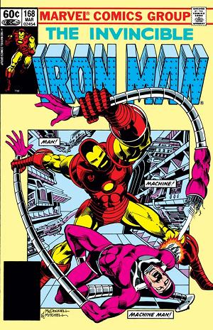 Iron Man #168 cover
