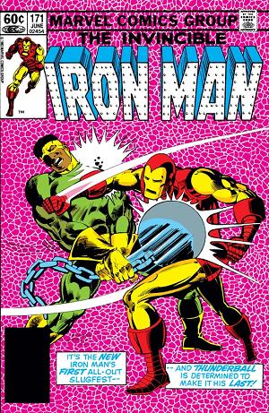 Iron Man #171 cover