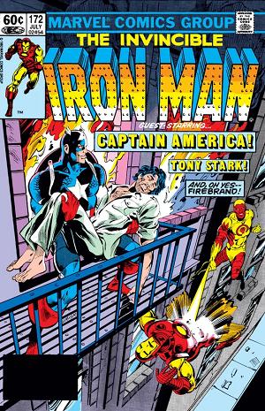 Iron Man #172 cover