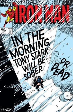 Iron Man #182 cover
