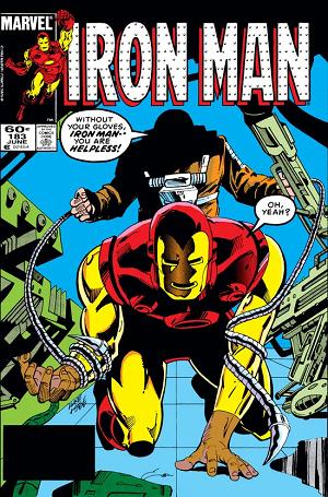Iron Man #183 cover