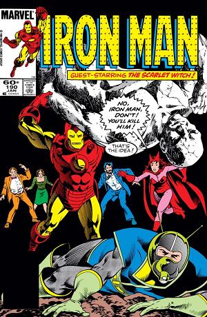 Iron Man #190 cover