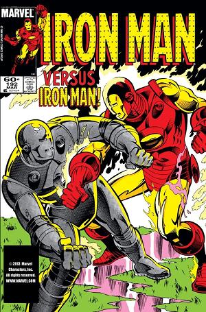 Iron Man #192 cover
