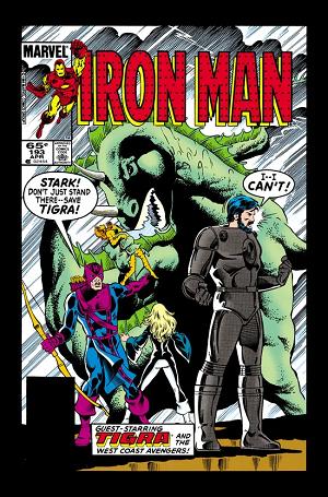 Iron Man #193 cover