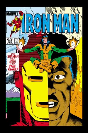 Iron Man #195 cover