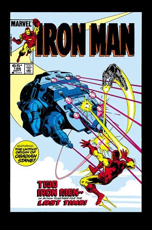 Iron Man #198  cover