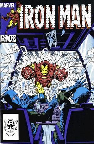Iron Man #199  cover