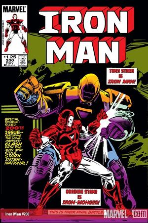Iron Man #200 cover