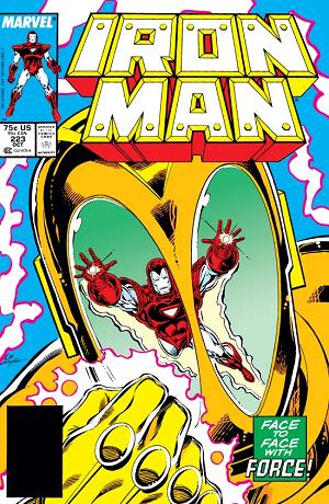 Iron Man #223 cover
