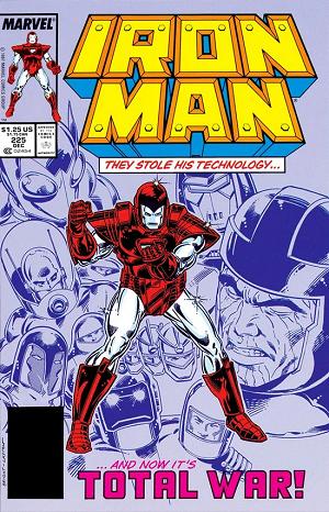 Iron Man #225 cover