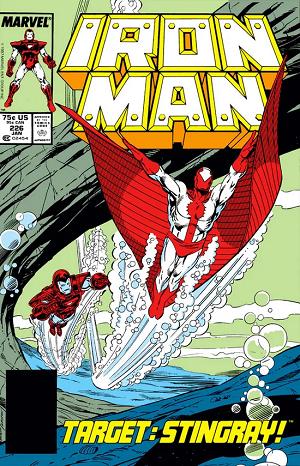 Iron Man #226 cover