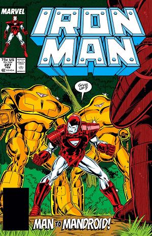 Iron Man #227 cover
