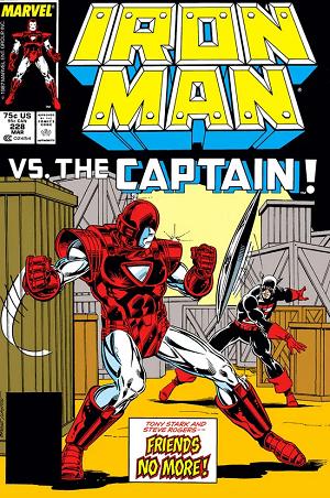 Iron Man #228 cover