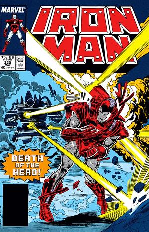 Iron Man #230 cover