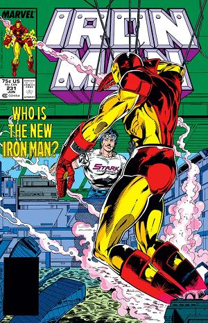 Iron Man #231  cover